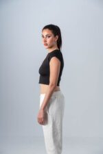 Half sleeve crop top - Image 4