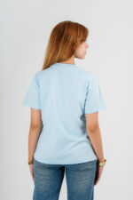 Baby blue oversize t-shirt - Image 2
