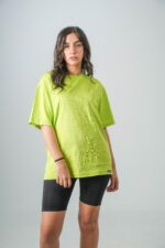 lime green oversize t-shirt