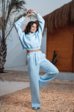 Cloud Cropped Hoodie - Image 2