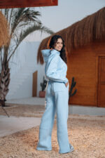 Cloud Cropped Hoodie - Image 3